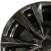 19" LEXUS ES250 21 19x8 alloy 5 split spoke black Original OEM Wheel Rim - Angle View