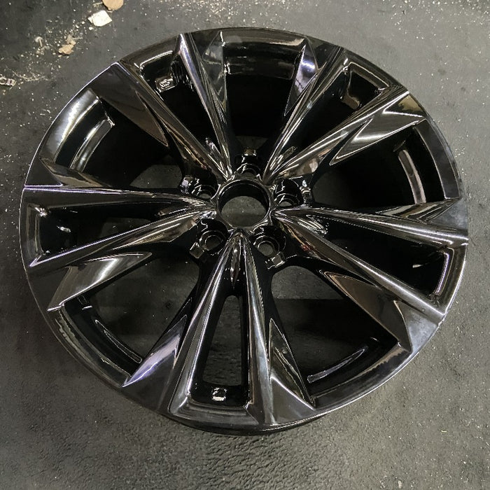 19" LEXUS ES250 21 19x8 alloy 5 split spoke black Original OEM Wheel Rim - View 7