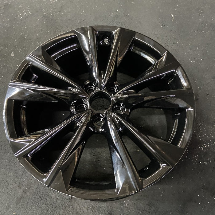 19" LEXUS ES250 21 19x8 alloy 5 split spoke black Original OEM Wheel Rim - View 8
