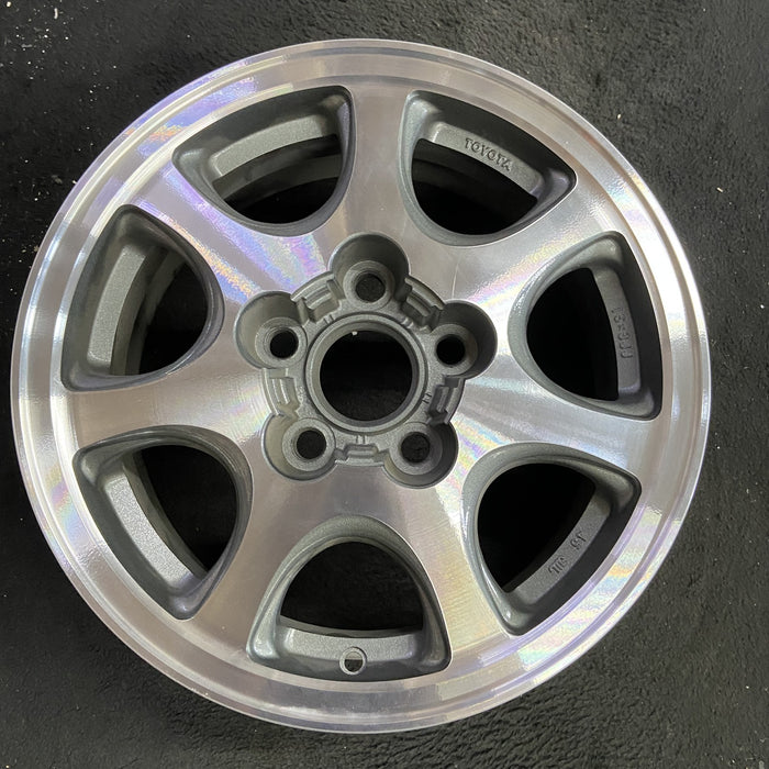 15" CAMRY 94-96 15x6, alloy, Cpe Original OEM Wheel Rim - Angle View