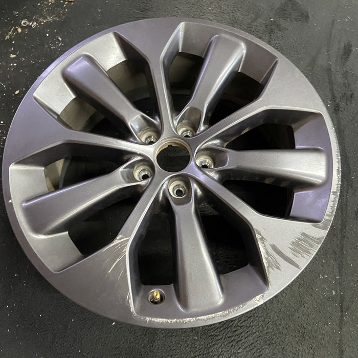 19" CHEROKEE 19 19x7.5, Original OEM Wheel Rim - Side Profile