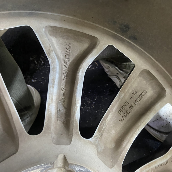 19" CHEROKEE 19 19x7.5, Original OEM Wheel Rim - Additional View