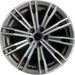 18" BMW 330i 19 Sedan, 18x7.5, 10 double spoke, w/o flared spoke Original OEM - Front View
