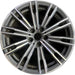 18" BMW 330i 19 Sedan, 18x7.5, 10 double spoke, w/o flared spoke Original OEM - Front View