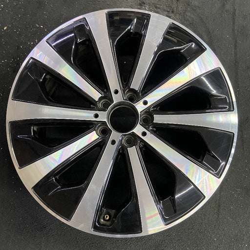 19" MERCEDES GLA-CLASS 21-23 247 Type, GLA250, 19x7.5, 10 angled spokes - Front View