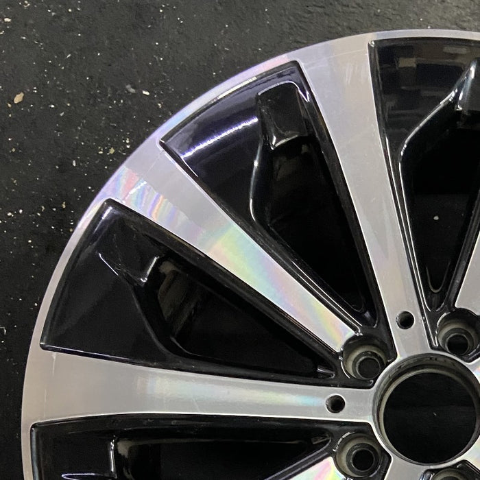 19" MERCEDES GLA-CLASS 21-23 247 Type, GLA250, 19x7.5, 10 angled spokes - Side Profile
