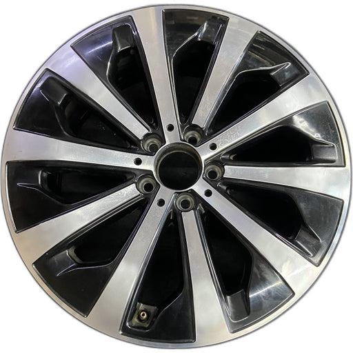 19" MERCEDES GLA-CLASS 21-23 247 Type, GLA250, 19x7.5, 10 angled spokes - Front View