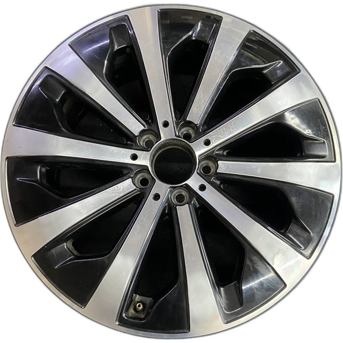 19" MERCEDES GLA-CLASS 21-23 247 Type, GLA250, 19x7.5, 10 angled spokes - Front View