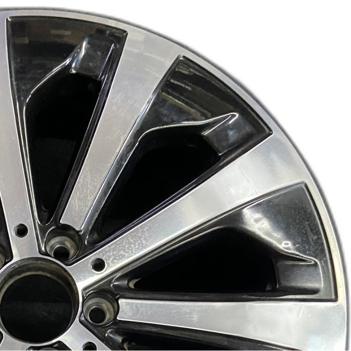 19" MERCEDES GLA-CLASS 21-23 247 Type, GLA250, 19x7.5, 10 angled spokes - Side Profile