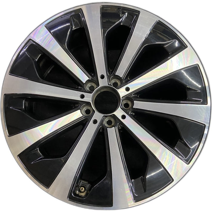 19" MERCEDES GLA-CLASS 21-23 247 Type, GLA250, 19x7.5, 10 angled spokes - Front View