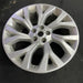 21" RANGE ROVER 18 21x9.5 , 7 Y spoke , silver Original OEM Wheel Rim - Side Profile