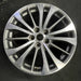 18" LACROSSE 17 18x8 , machined finish Original OEM Wheel Rim - Angle View