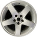 17" CHARGER 08-10 17x7, alloy , w/o indented spokes Original OEM Wheel Rim - Front View