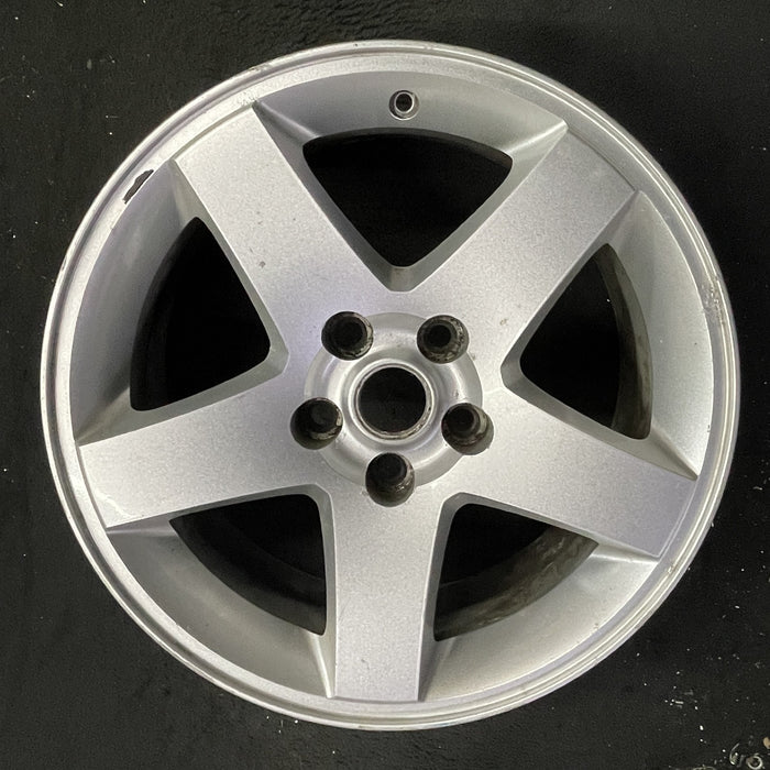 17" CHARGER 08-10 17x7, alloy , w/o indented spokes Original OEM Wheel Rim - Angle View