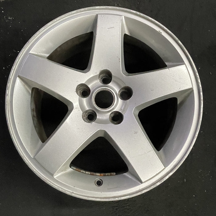 17" CHARGER 08-10 17x7, alloy , w/o indented spokes Original OEM Wheel Rim - Angle View