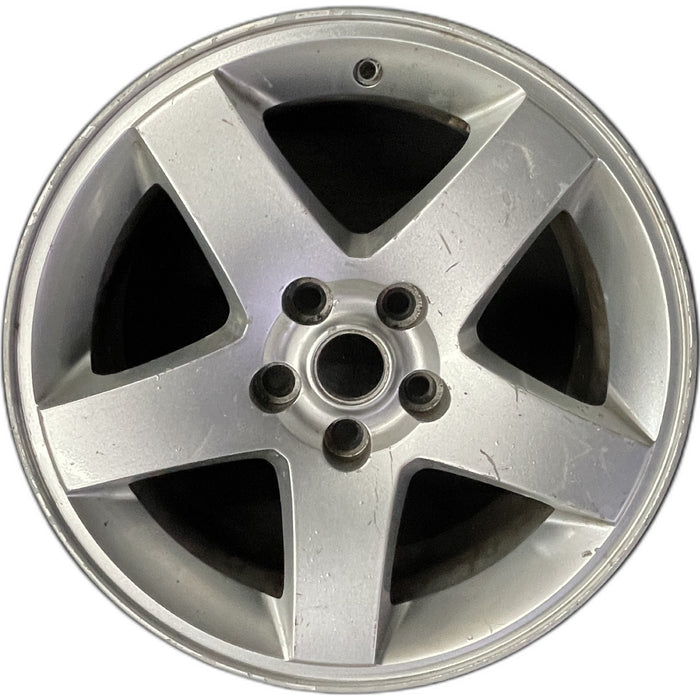 17" CHARGER 08-10 17x7, alloy , w/o indented spokes Original OEM Wheel Rim - Front View