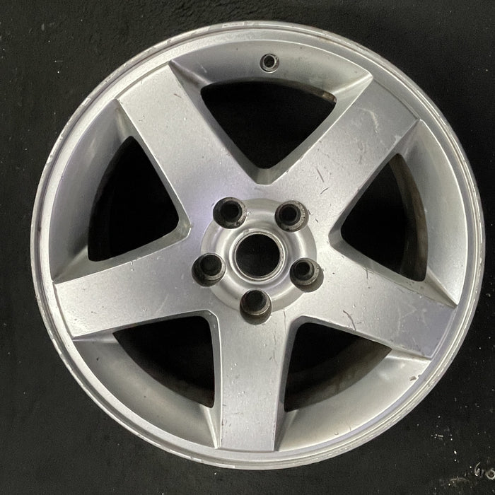17" CHARGER 08-10 17x7, alloy , w/o indented spokes Original OEM Wheel Rim - Angle View