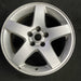 17" CHARGER 08-10 17x7, alloy , w/o indented spokes Original OEM Wheel Rim - Angle View