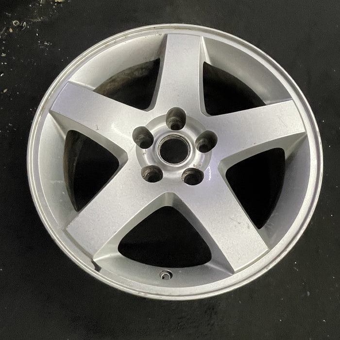 17" CHARGER 08-10 17x7, alloy , w/o indented spokes Original OEM Wheel Rim - Side Profile