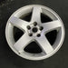 17" CHARGER 08-10 17x7, alloy , w/o indented spokes Original OEM Wheel Rim - Side Profile