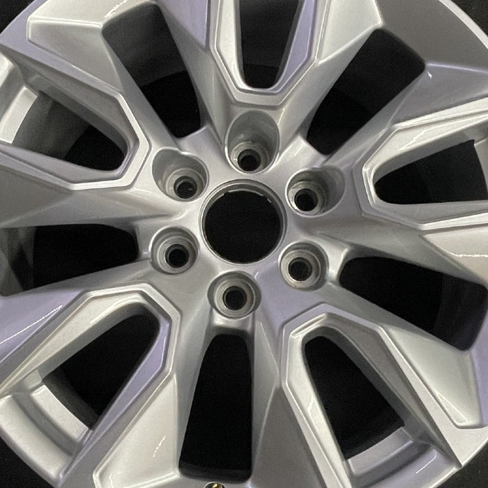 20" SIERRA 1500 PICKUP 19 20x9 10 spoke opt NZP Original OEM Wheel Rim - Angle View