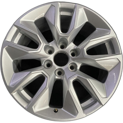 20" SIERRA 1500 PICKUP 19 20x9 10 spoke opt NZP Original OEM Wheel Rim - Front View