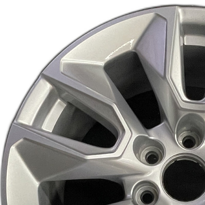 20" SIERRA 1500 PICKUP 19 20x9 10 spoke opt NZP Original OEM Wheel Rim - Angle View