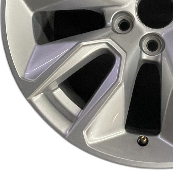 20" SIERRA 1500 PICKUP 19 20x9 10 spoke opt NZP Original OEM Wheel Rim - Back View