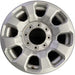 18" FORD F250SD PICKUP 23-24 18x8, aluminum, 8 spoke, flared spoke Original OEM - Front View