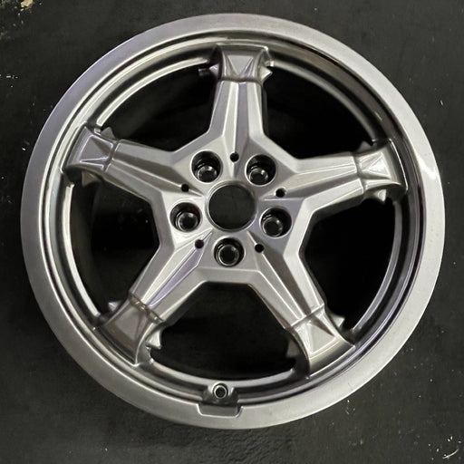 18" BMW X1 23-25 18x7.5 , , solid spoke Original OEM Wheel Rim - Angle View