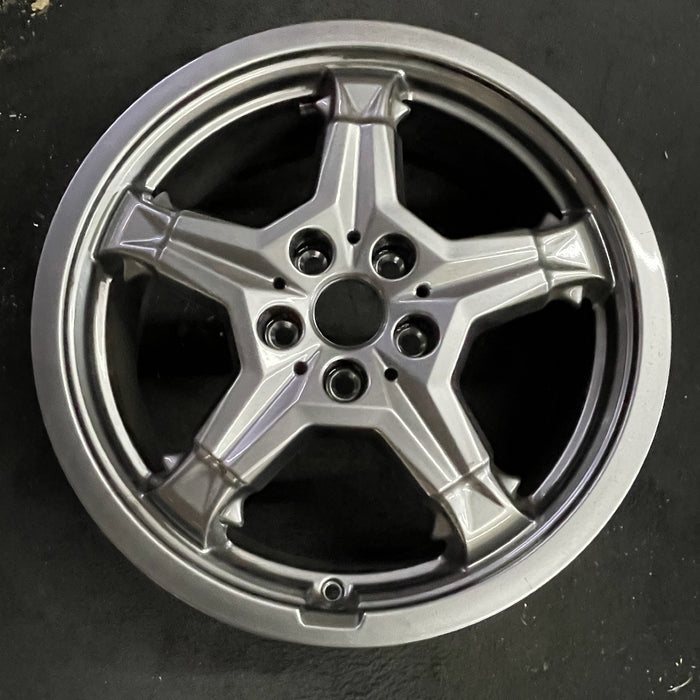 18" BMW X1 23-25 18x7.5 , , solid spoke Original OEM Wheel Rim - Angle View