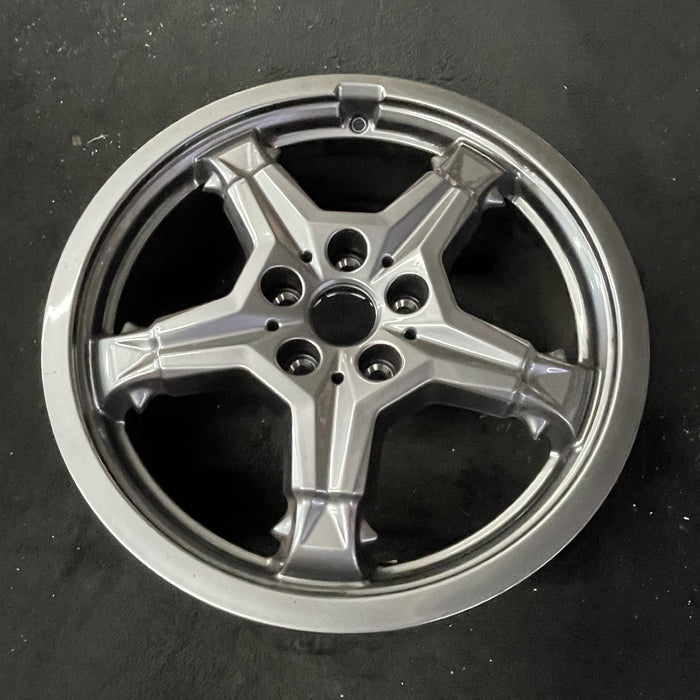 18" BMW X1 23-25 18x7.5 , , solid spoke Original OEM Wheel Rim - Close-Up Detail