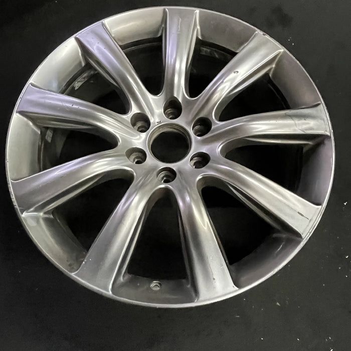 22" INFINITI QX56 11-13 22x8 Original OEM Wheel Rim - Side Profile