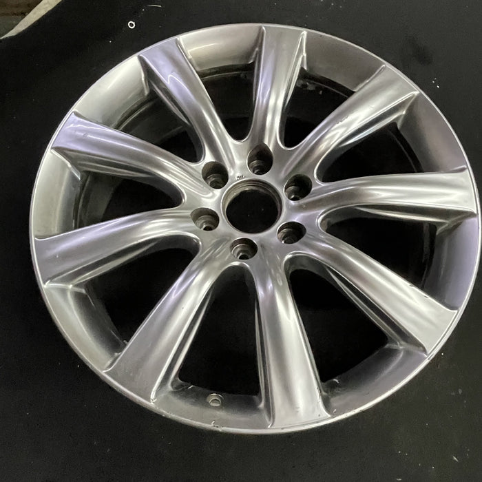 22" INFINITI QX56 11-13 22x8 Original OEM Wheel Rim - Side Profile