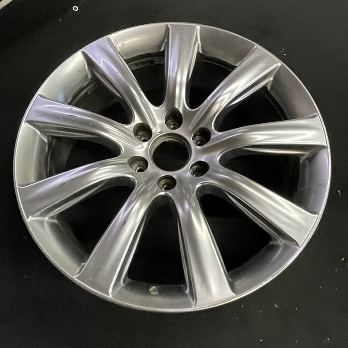 22" INFINITI QX56 11-13 22x8 Original OEM Wheel Rim - Side Profile