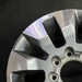 20" SILVERADO 2500 PICKUP 21-23 20x8.5 10 spoke machined gray opt Q86 dark gray - Side Profile