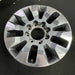 20" SILVERADO 2500 PICKUP 21-23 20x8.5 10 spoke machined gray opt Q86 dark gray - View 7