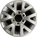 16" TACOMA 16 16x7 alloy 6 spoke V spoke silver Original OEM Wheel Rim - Front View