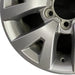 16" TACOMA 16 16x7 alloy 6 spoke V spoke silver Original OEM Wheel Rim - Back View