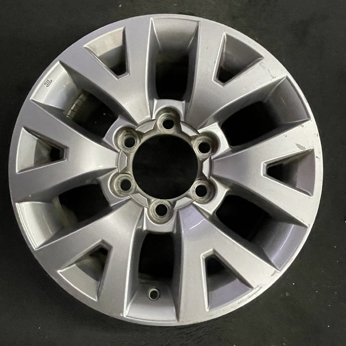 16" TACOMA 16 16x7 alloy 6 spoke V spoke silver Original OEM Wheel Rim - Additional View