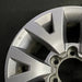 16" TACOMA 16 16x7 alloy 6 spoke V spoke silver Original OEM Wheel Rim - Side Profile