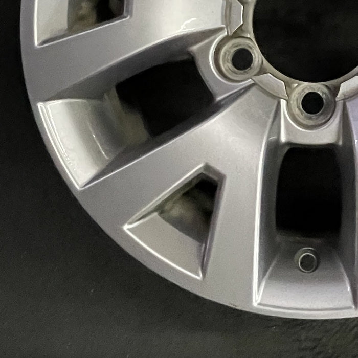 16" TACOMA 16 16x7 alloy 6 spoke V spoke silver Original OEM Wheel Rim - Additional View