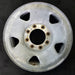 17" FORD F250SD PICKUP 05-07 17x7.5 SRW 5 spoke steel argent Original OEM Wheel - Front View