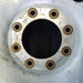 17" FORD F250SD PICKUP 05-07 17x7.5 SRW 5 spoke steel argent Original OEM Wheel - Angle View