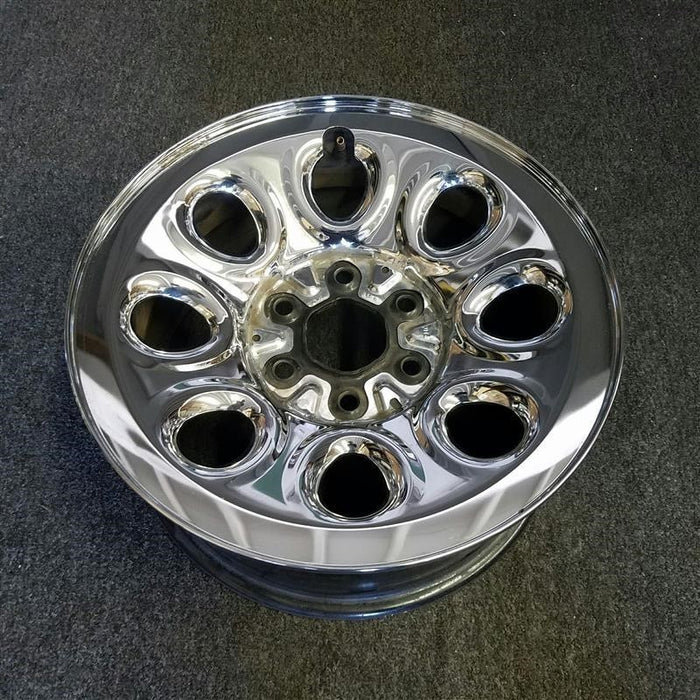 17" AVALANCHE 1500 07-10 17x7.5", steel, 8 hole, chrome Original OEM Wheel Rim