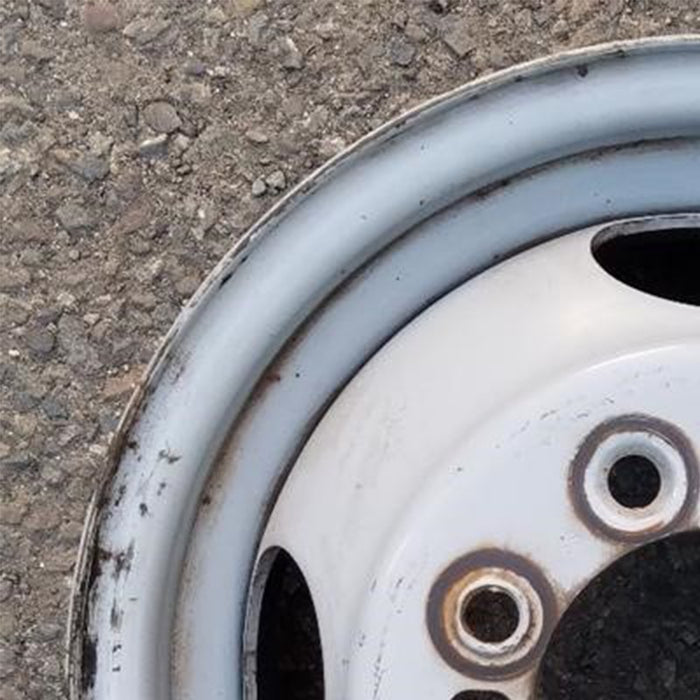 16" FORD E350 VAN 85 16x6, DRW Original OEM Wheel Rim - Side Profile