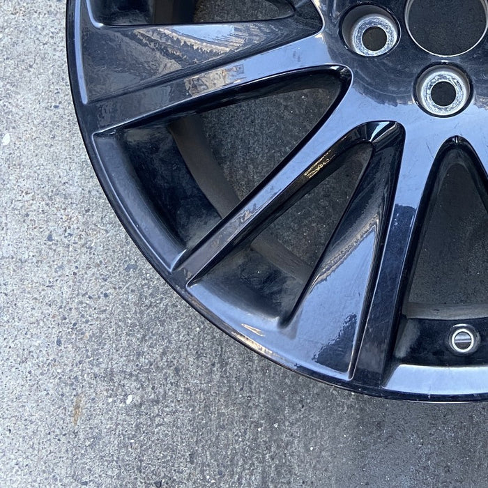 19" HIGHLANDER 19 19x7.5 alloy 12 spoke black Original OEM Wheel Rim - Additional View