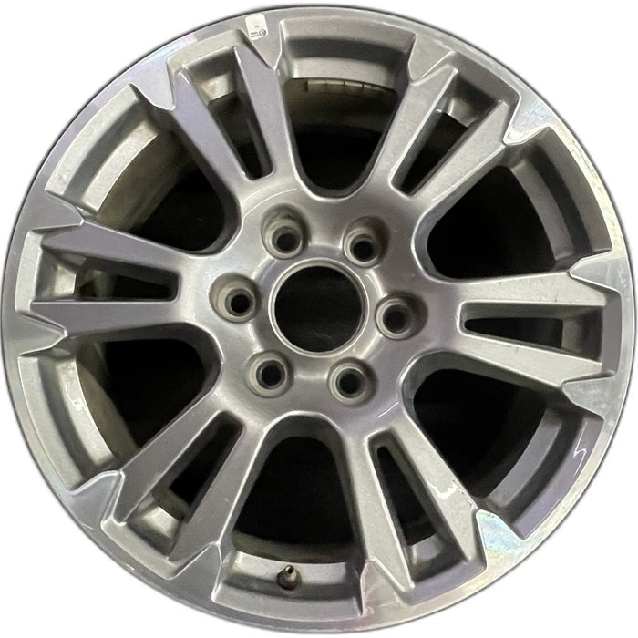 18" FORD F150 PICKUP 15-17 18x7.5, aluminum, 12 spoke Original OEM Wheel Rim - Front View