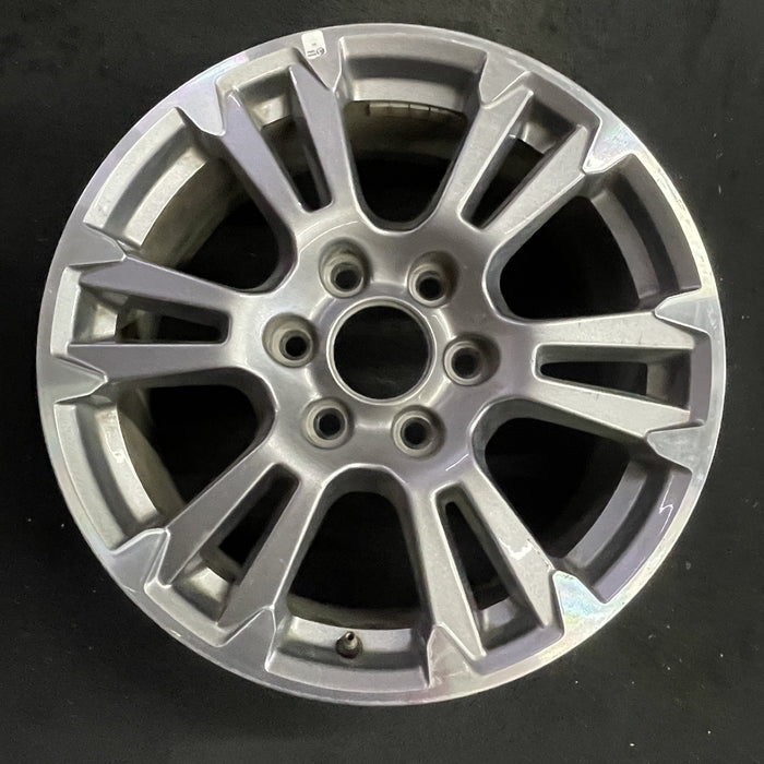 18" FORD F150 PICKUP 15-17 18x7.5, aluminum, 12 spoke Original OEM Wheel Rim - Angle View