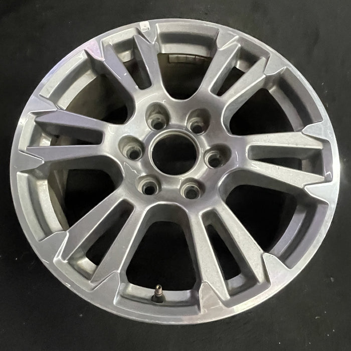 18" FORD F150 PICKUP 15-17 18x7.5, aluminum, 12 spoke Original OEM Wheel Rim - Side Profile
